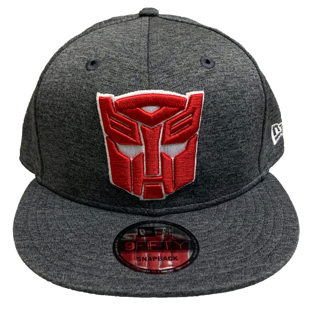 New Era 9FIFTY Snapback Hat Transformers Autobot Symbol Shadow Tech Cap