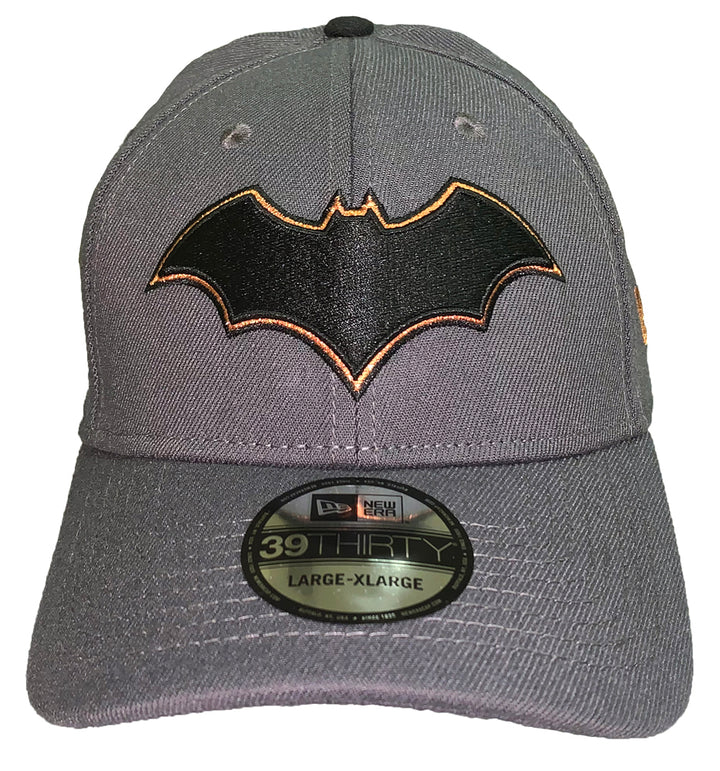 New Era 39THIRTY Fitted Hat DC Comics Batman Rebirth Logo 80th Size L/XL