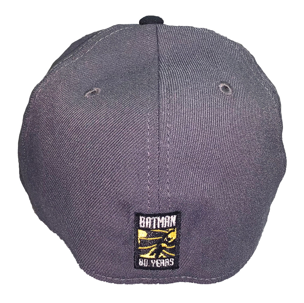 New Era 39THIRTY Fitted Hat DC Comics Batman Rebirth Logo 80th Size L/XL