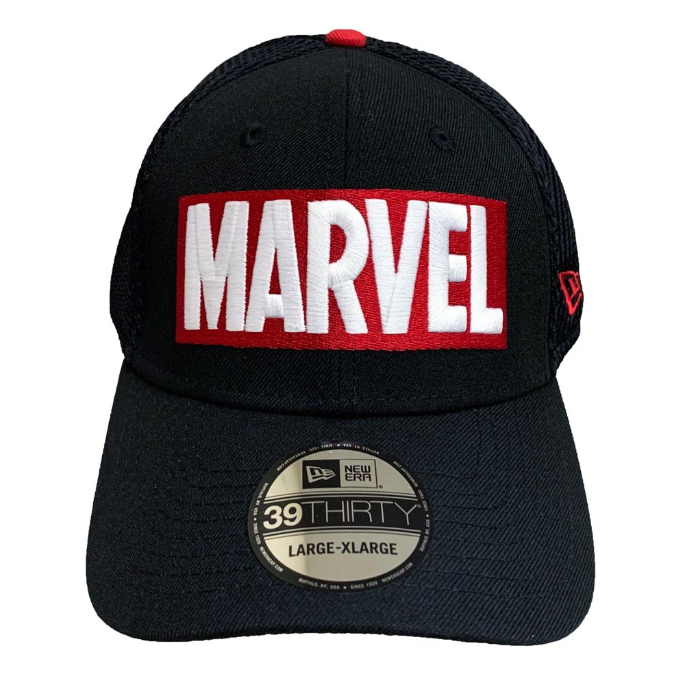 New Era 39THIRTY Fitted Hat Marvel Neo Logo 80th Size L/XL