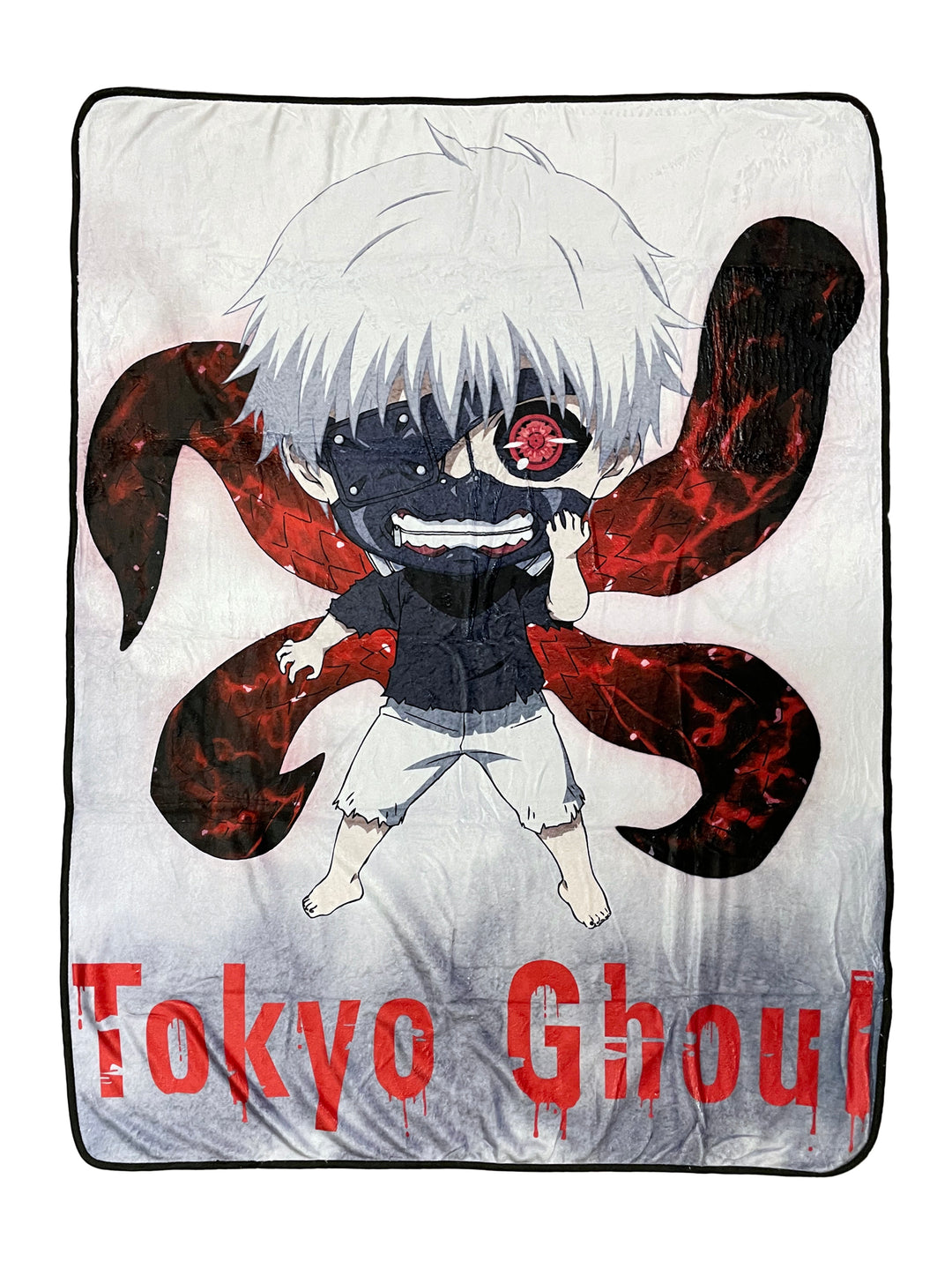 Tokyo Ghoul SD Ken Kaneki Anime Fleece Throw Blanket