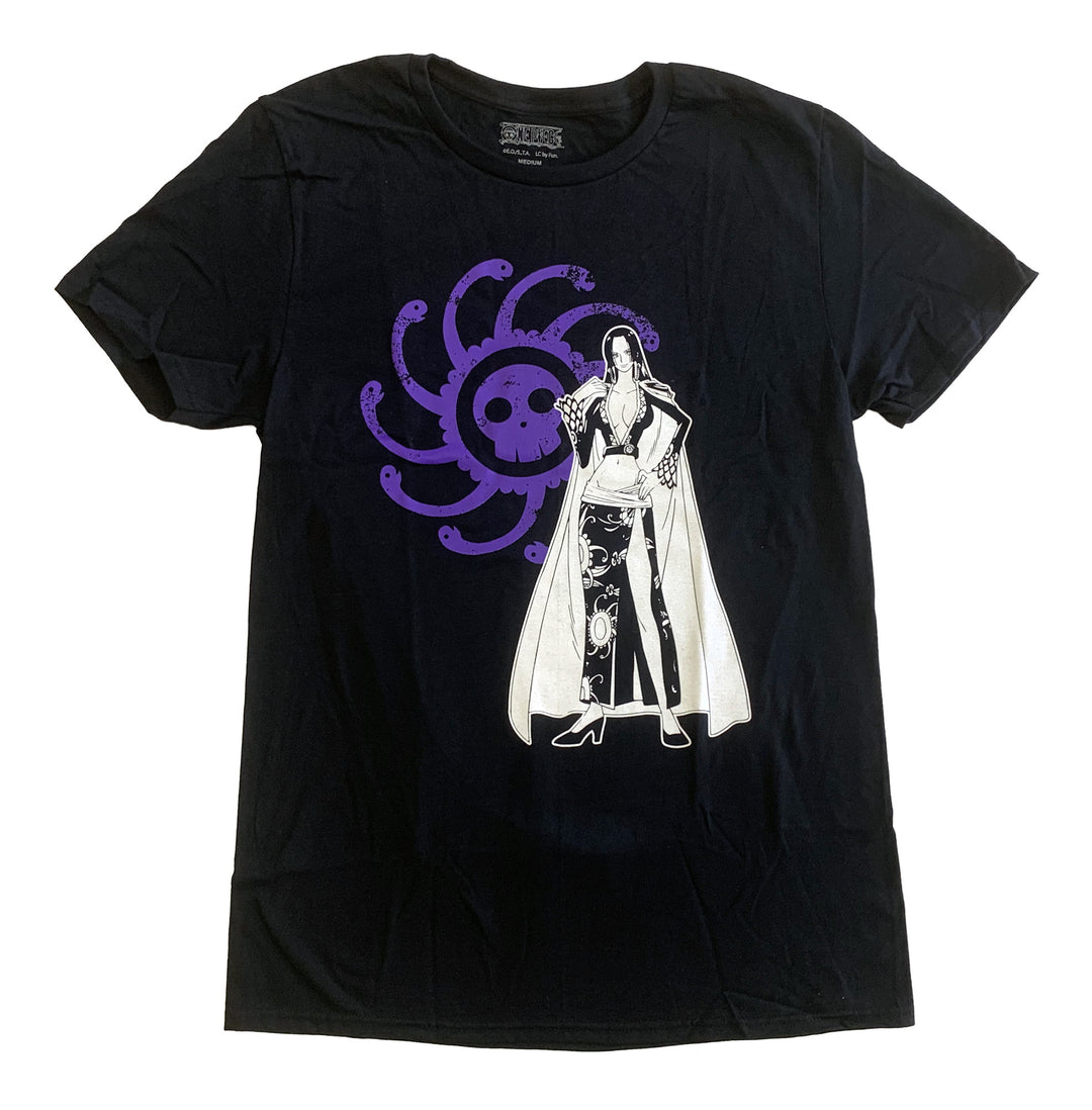 One Piece Boa Hancock With Emblem Anime Adult T-Shirt