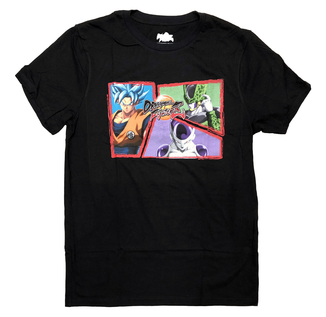 Dragon Ball FighterZ Goku Cell Frieza Adult T-Shirt