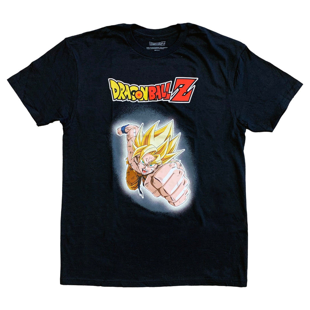 Dragon Ball Z-Super Saiyan Goku Anime Adult T-Shirt