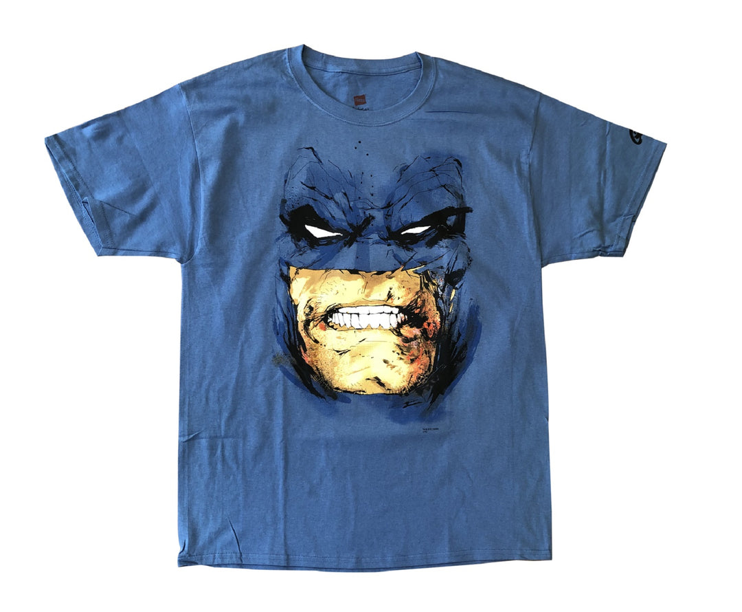 Batman Dark Knight Face Premium DC Comics Premium Adult T-Shirt