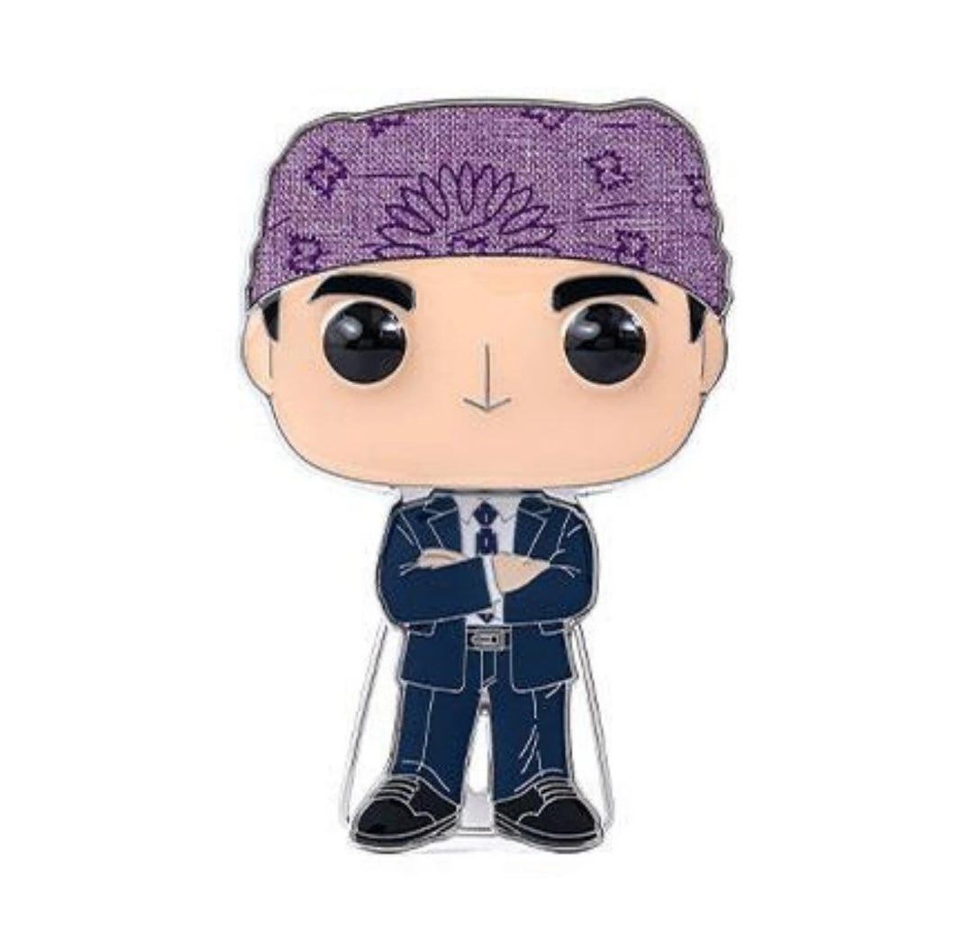 Funko Pop! Pins The Office Prison Mike CHASE 4" Pin