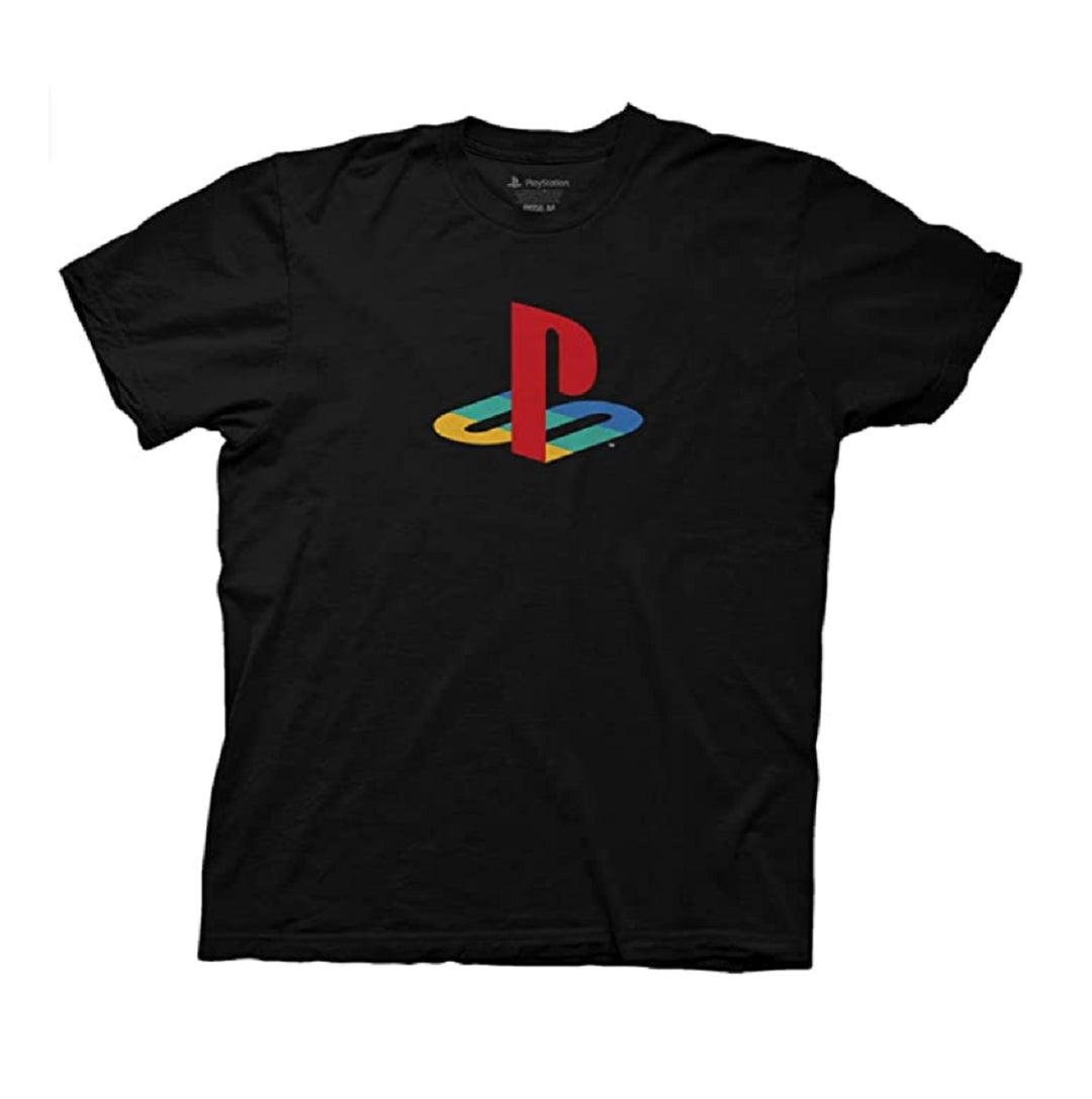 Playstation Sony Playstation Logo Gamer Adult T-Shirt