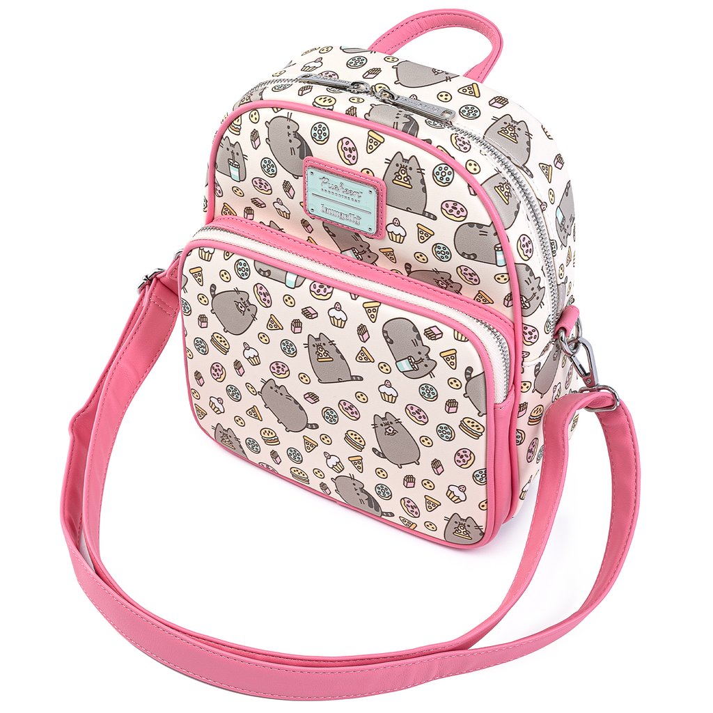 Loungefly Pusheen Snacks All Over Mini Backpack Bag