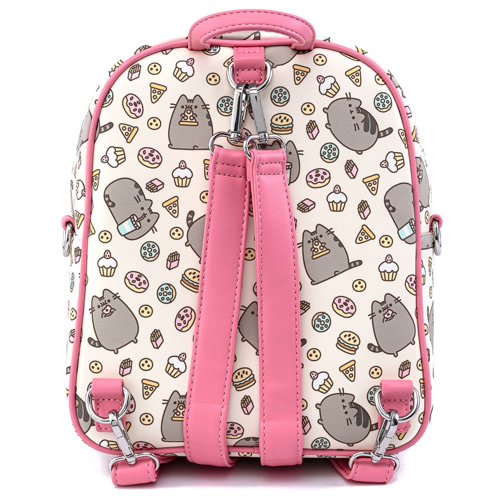 Loungefly Pusheen Snacks All Over Mini Backpack Bag