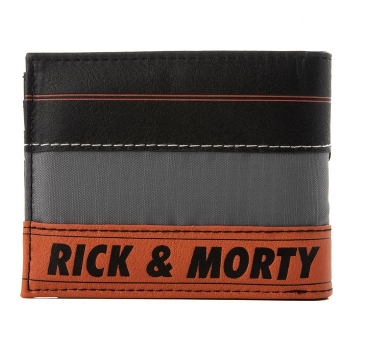 Rick and Morty Layered Material Bifold Wallet