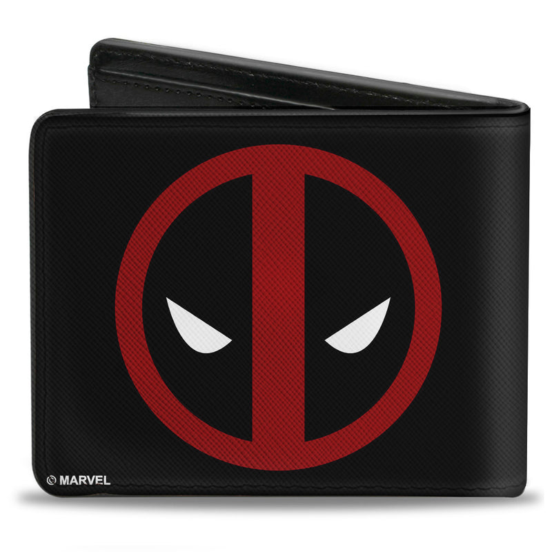 Deadpool Logo Buckle-Down Bifold Wallet