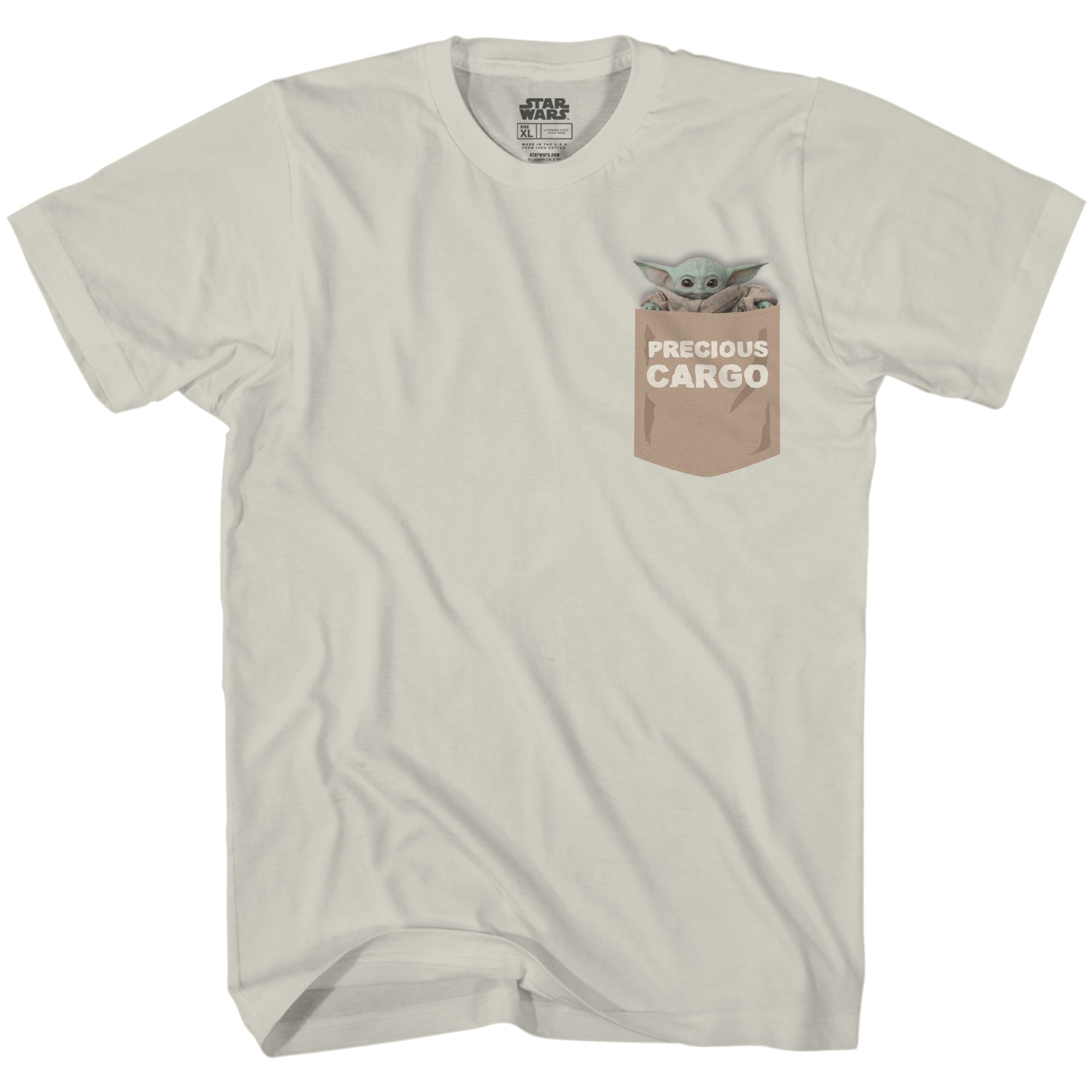 Star Wars The Mandalorian Baby Yoda Precious Cargo Adult Unisex T Shirt