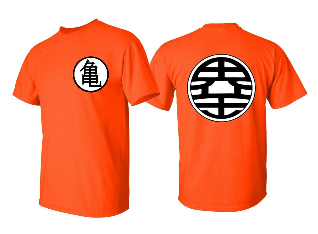 Dragon Ball Z Dbz Goku Kame Symbol Adult T-Shirt