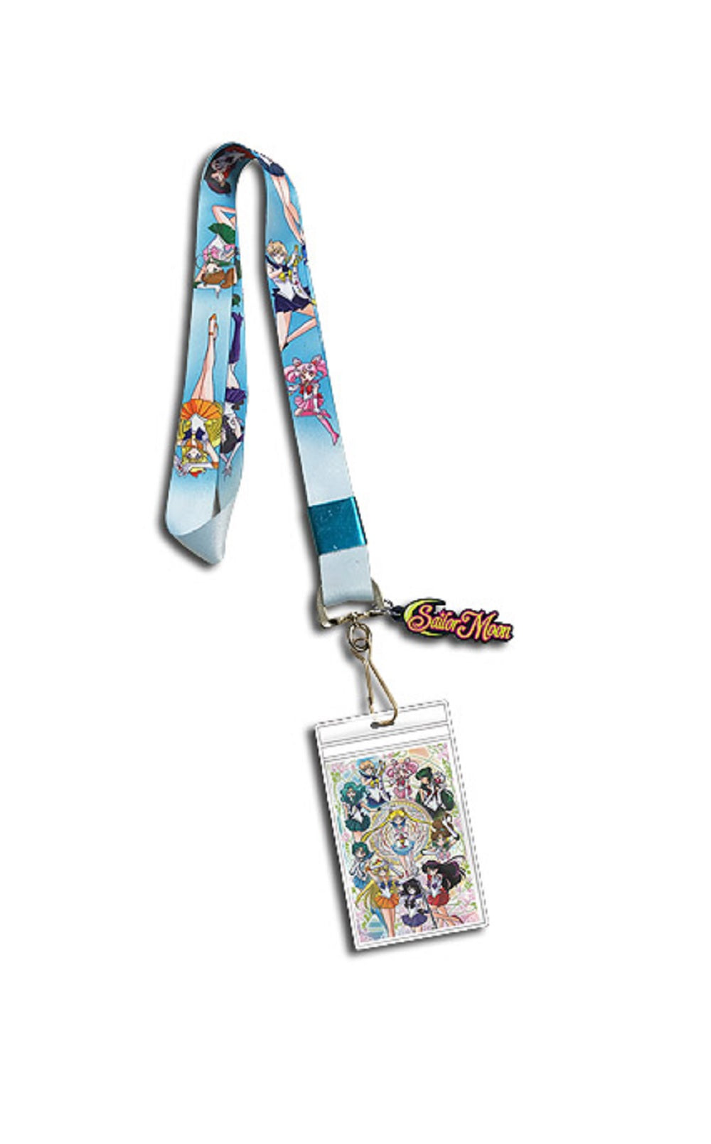 Sailor Moon Soldiers Line-Up Anime Lanyard Neck Strap Id Holder