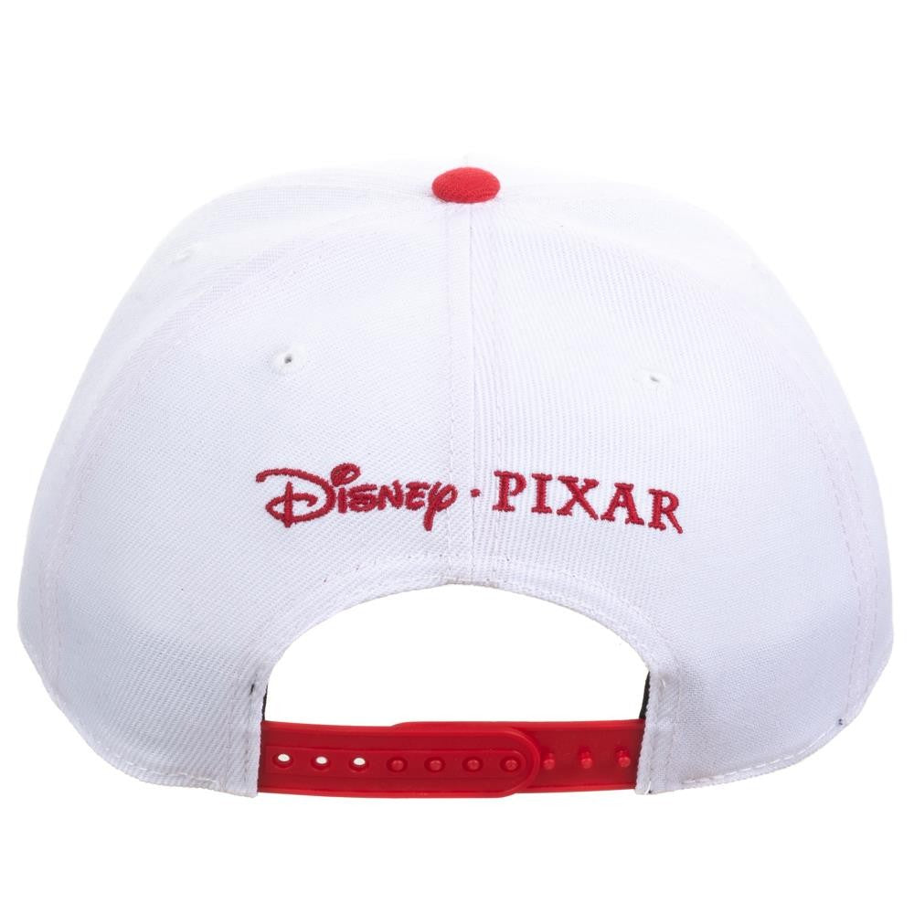 Disney Toy Story Pizza Planet White & Red Slouch Snapback Hat