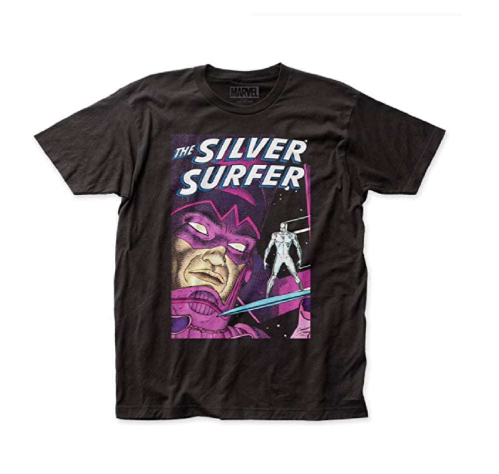 Silver Surfer And Galactus Parable Marvel Comics Adult T Shirt