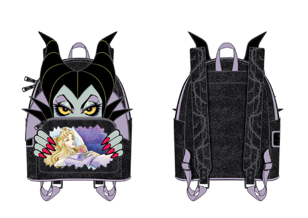 Loungefly Disney Villains Scene Maleficent Sleeping Beauty Mini Backpack Bag