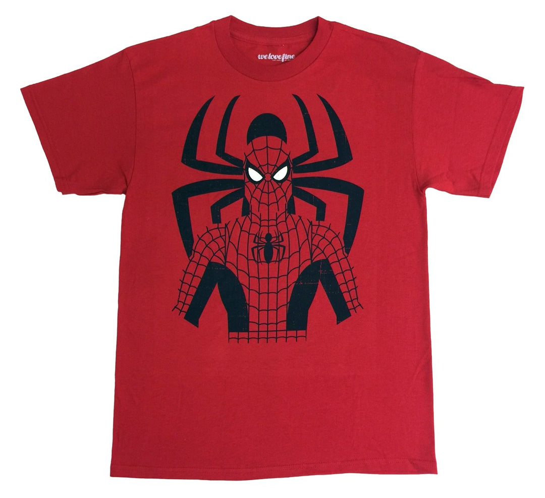 Spider-Man Minimal Marvel Comics Adult T-Shirt