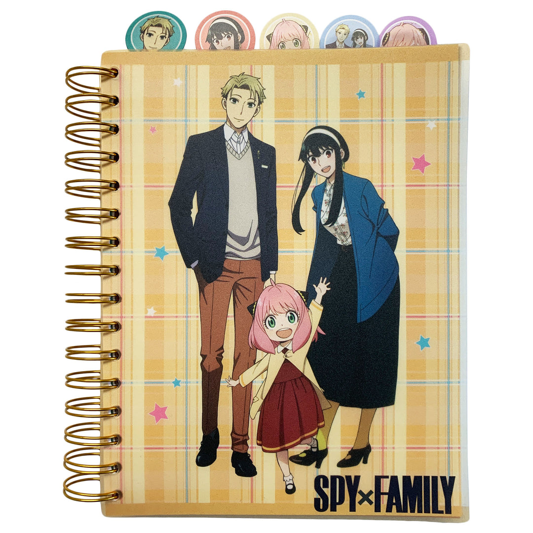 Spy X Family - Character Group #2 Tabbed Notebook Great Eastern Entertainment