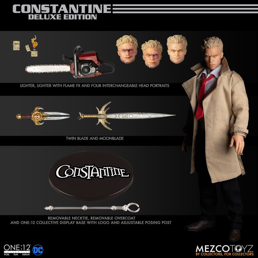 Mezco One:12 Collective DC Comics John Constantine Deluxe Edition Action Figure