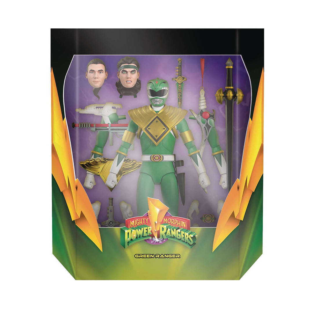 Super7 Power Rangers Ultimates Green Ranger Action Figure
