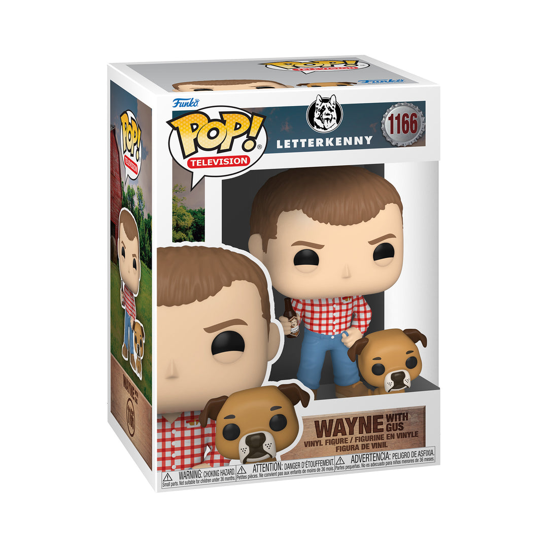 Funko Pop! & Buddy: Letterkenny - Wayne With Gus