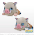 SEGA Demon Slayer Kimetsu no Yaiba Blushing Hashibira Inosuke Lay-Down Plush 15"