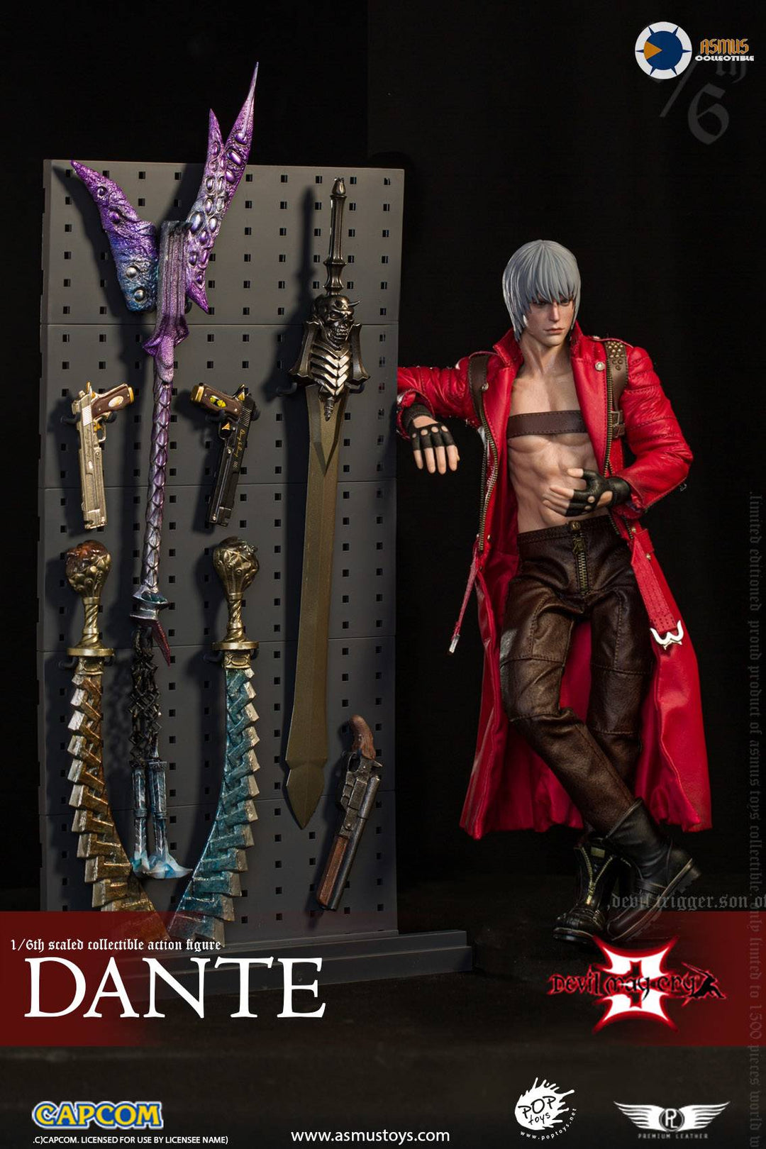 Asmus Toys Devil May Cry III Dante 1/6 Deluxe Version Action Figure