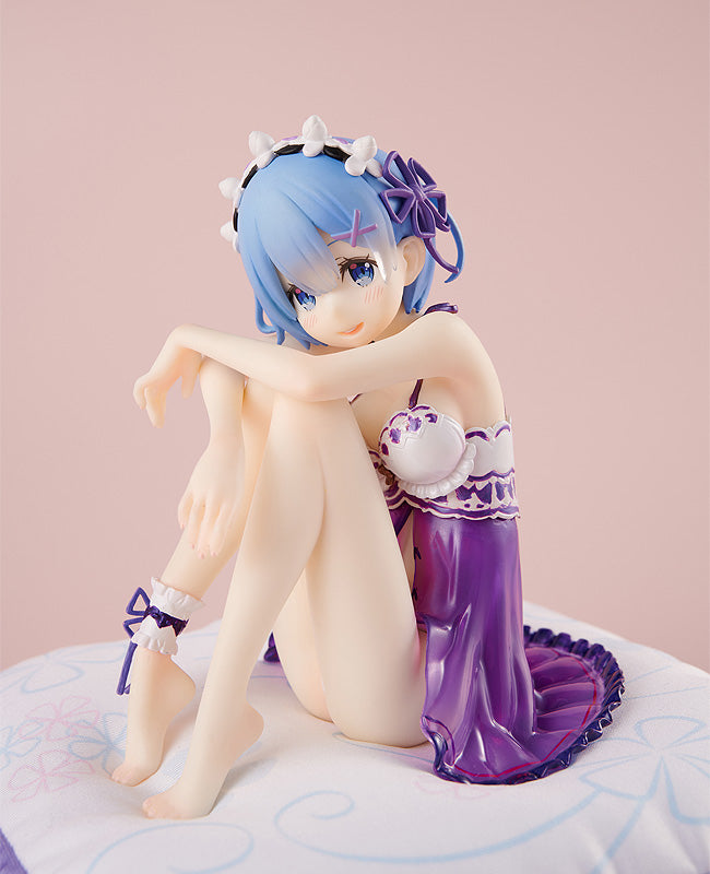 Kadokawa Re:Zero Starting Life in Another World Rem Birthday Purple Lingerie Version 1:7 Scale Figure