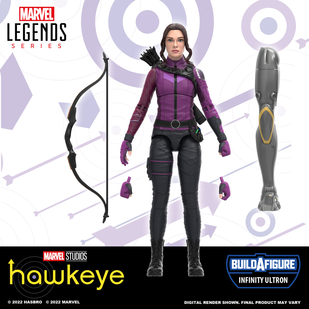 Hasbro Marvel Legends Disney Plus Hawkeye Kate Bishop 6-Inch Action Figure