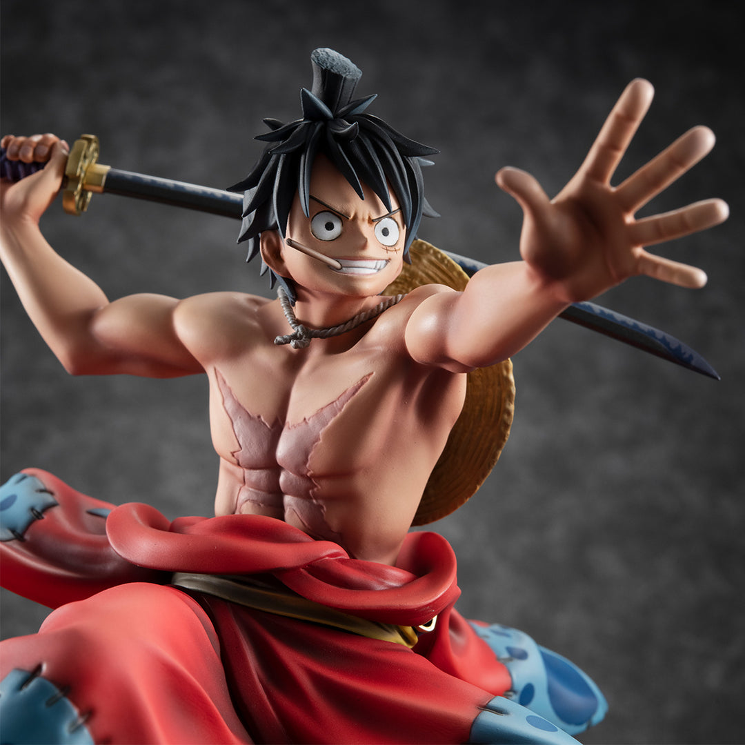 Megahouse One Piece Portrait Pirates Warriors Alliance Luffy Taro Figure