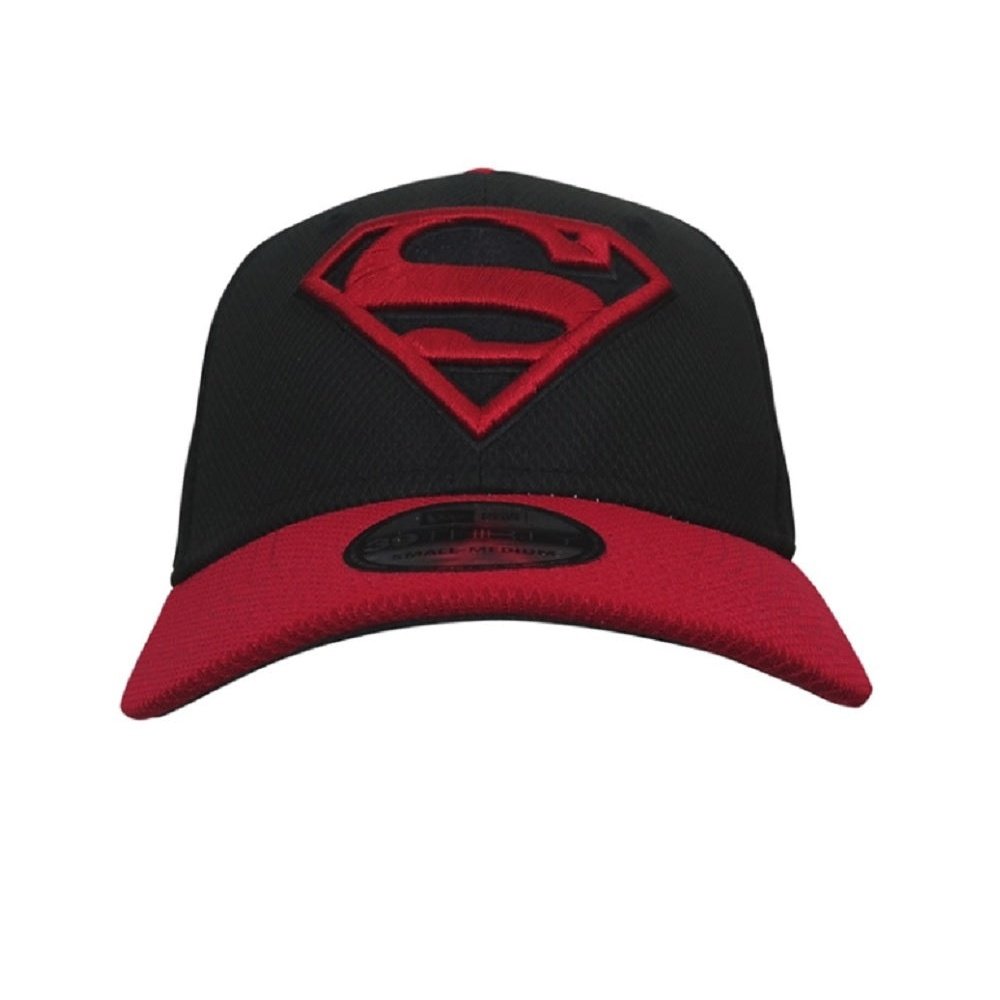 Superman Superboy Symbol New Era 39Thirty Fitted Hat - Small/Medium