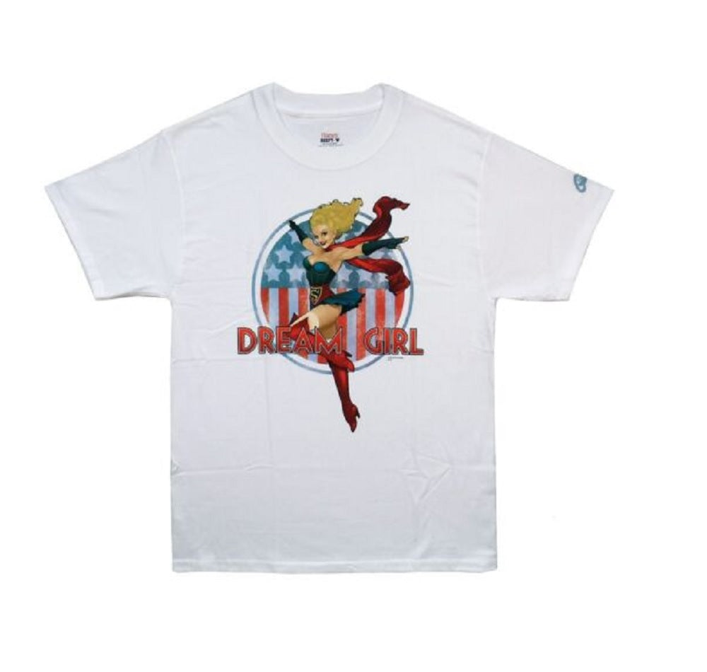 Supergirl Bombshell American Dream Girl DC Comics Adult T-Shirt