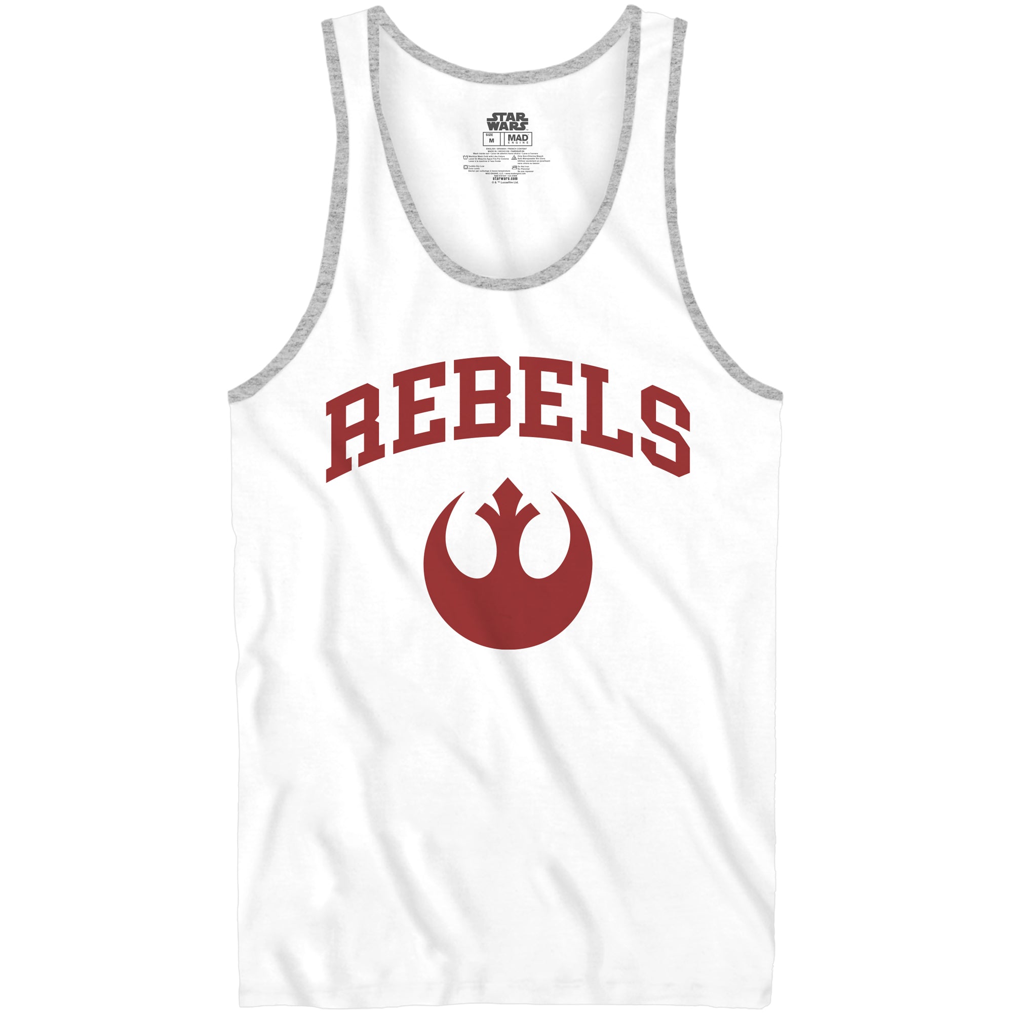 Star Wars Rebels Academy Symbol Adult Tank Top