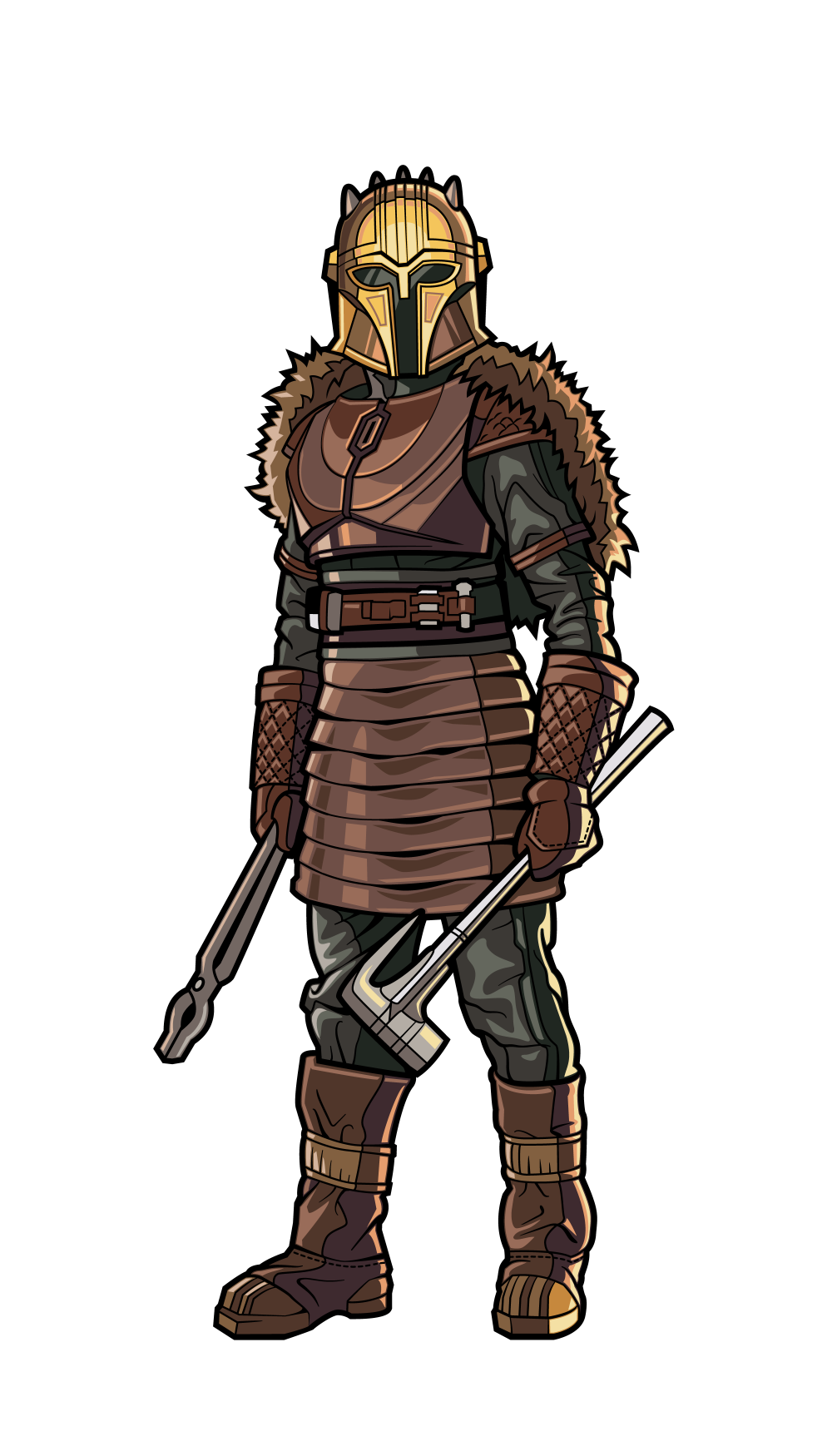 FiGPiN AP Artist Proof Star Wars The Mandalorian The Armorer 576 Collectible Enamel Pin