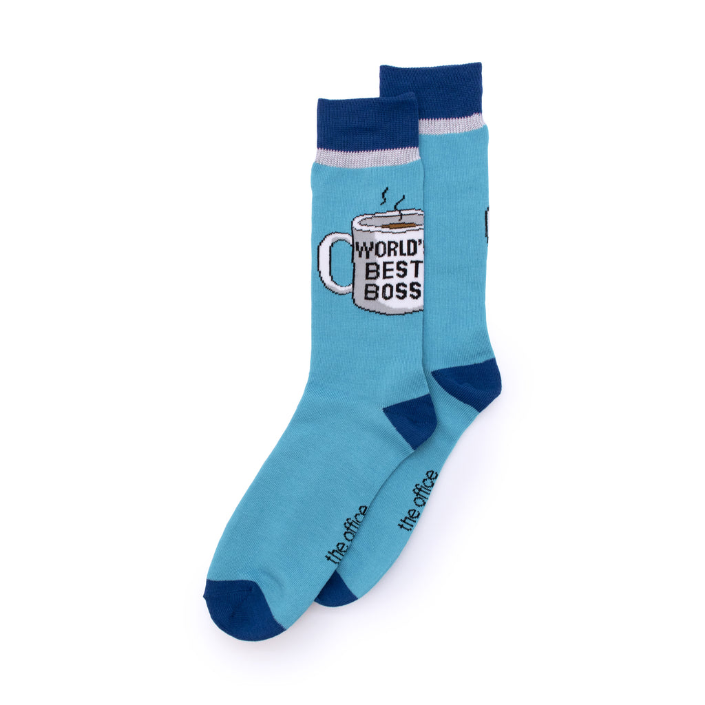 The Office World's Best Boss Crew Socks