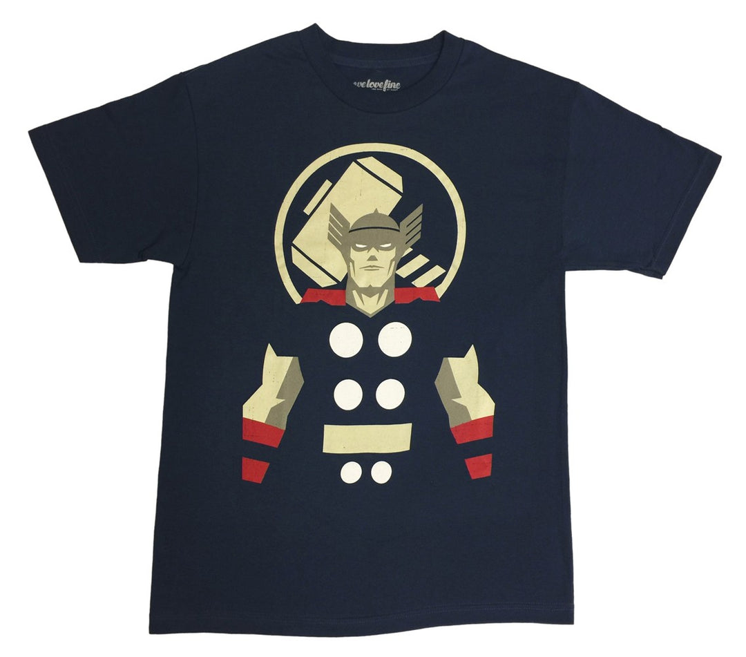 Thor Minimal Marvel Comics Adult T-Shirt