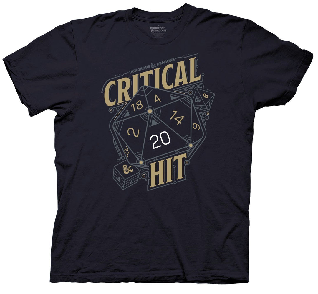 Dungeons & Dragons Critical Hit Officially Licensed Adult T-Shirt