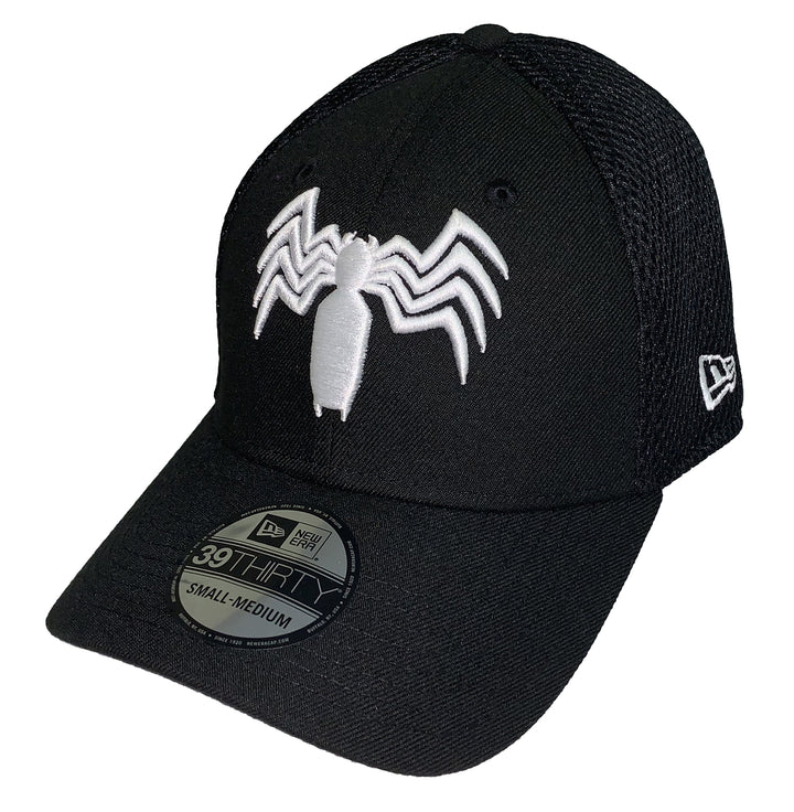 Marvel Neo Venom Symbol New Era 39Thirty Fitted Hat Cap Medium/Large