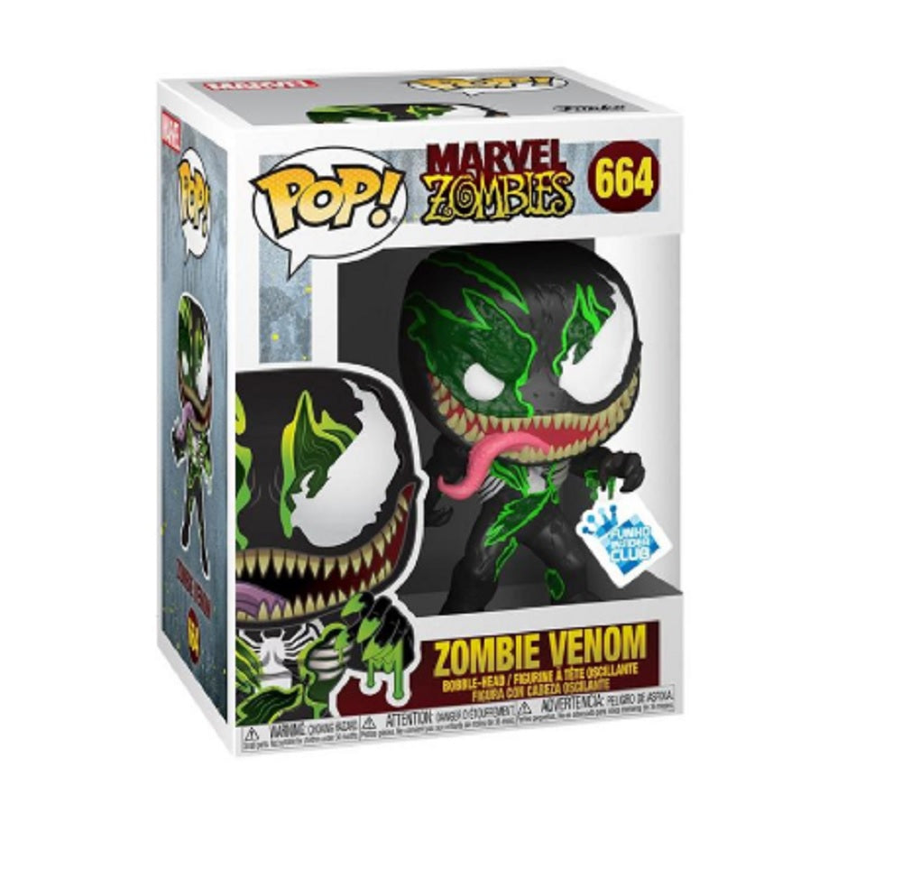 Funko Pop Marvel: Marvel Zombies Venom Exclusive Vinyl Figure