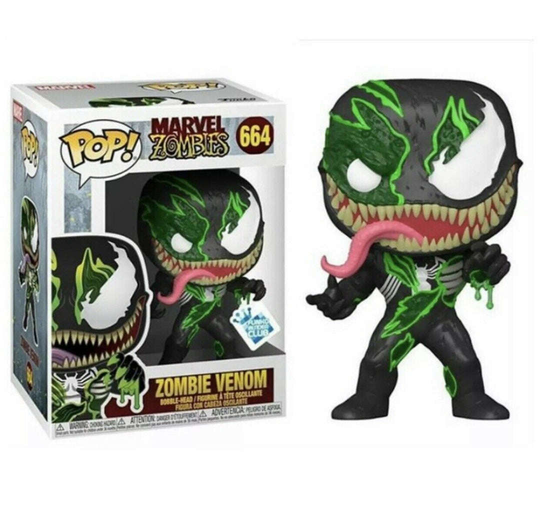 Funko Pop Marvel: Marvel Zombies Venom Exclusive Vinyl Figure