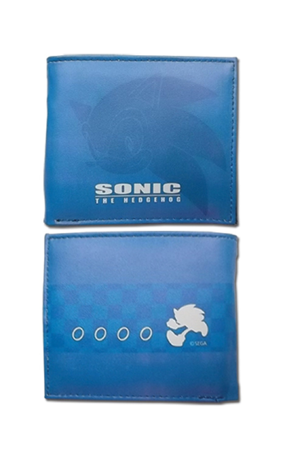 Sega Sonic The Hedgehog Blue Gamer Bifold Wallet