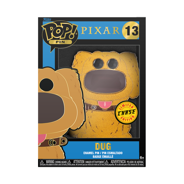 Funko Pop! Sized Pins: Disney Pixar UP - Dug Pin Chase