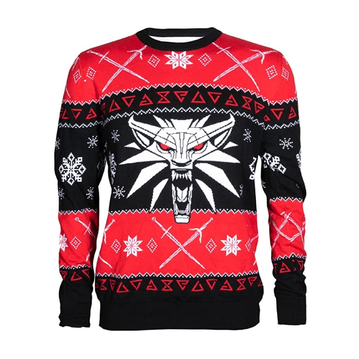 The Witcher 3 Dreaming of A White Wolf Ugly Christmas Holiday Sweater