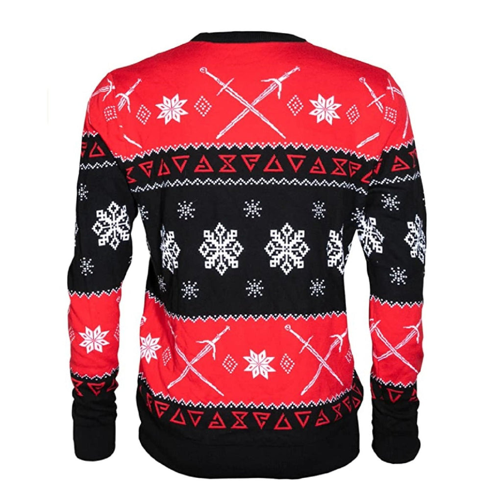 The Witcher 3 Dreaming of A White Wolf Ugly Christmas Holiday Sweater