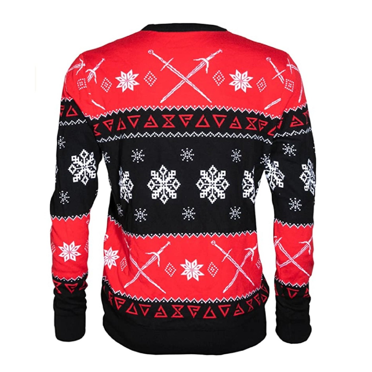 The Witcher 3 Dreaming of A White Wolf Ugly Christmas Holiday Sweater