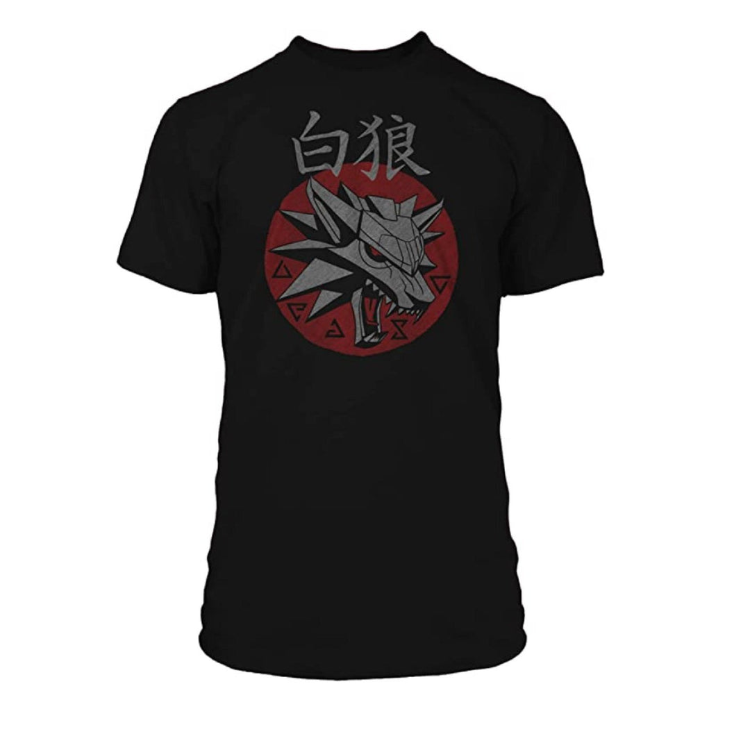 The Witcher 3 Shiroi Okami Men's Gamer Adult Graphic T-Shirt