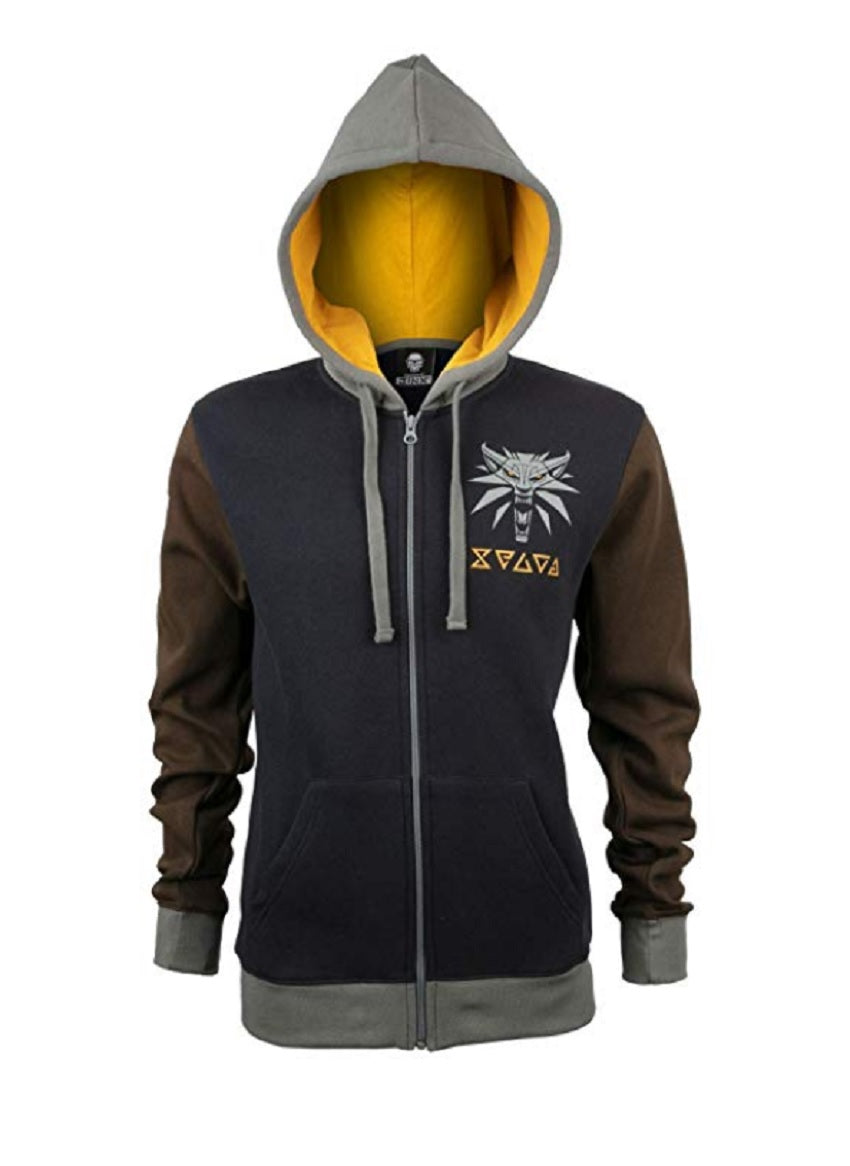The Witcher 3 Runestone Adult Zip-Up Hoodie