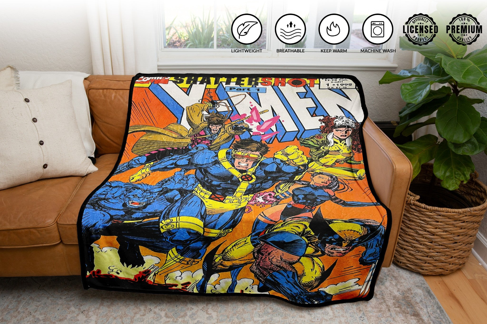 Avengers best sale fleece throw