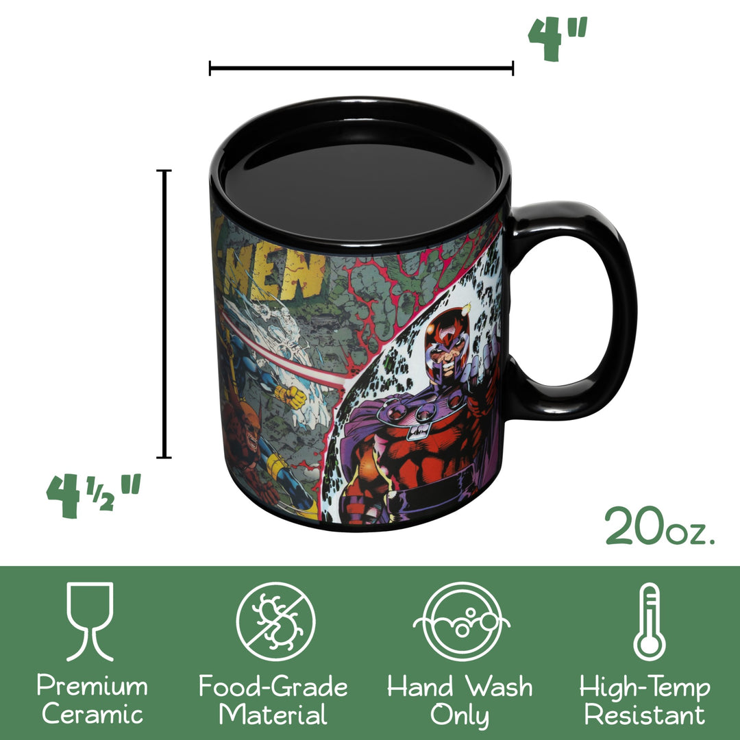 Marvel X-Men First Issue All Covers 90's Heat Reactive Coffee Mug